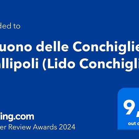 Il Suono Delle Conchiglie - Lido Conchiglie Gallipoli Exterior foto